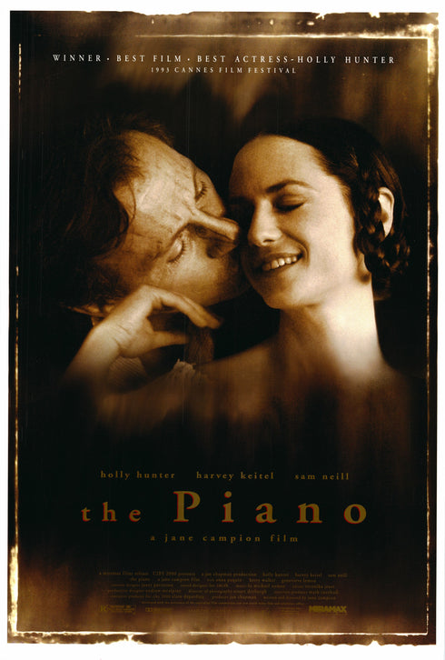 the piano 1993 one sheet poster rolled