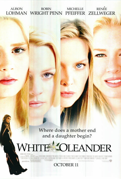 white oleander 2002 one sheet poster rolled
