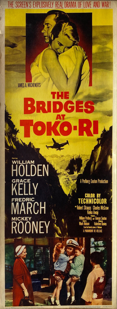 bridges at toko-ri 1959R insert card