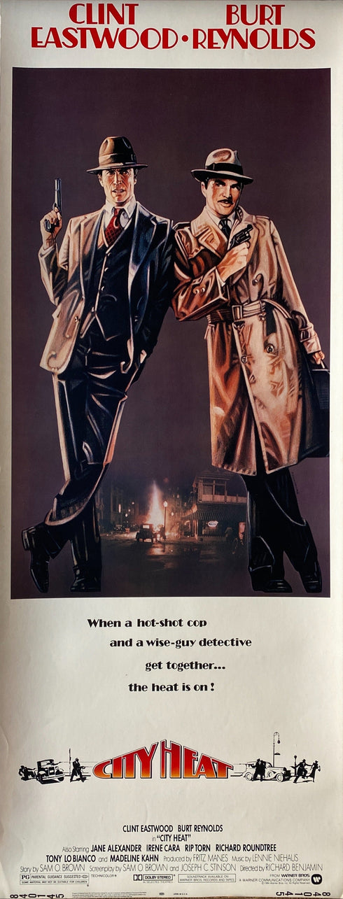 city heat 1984 insert card