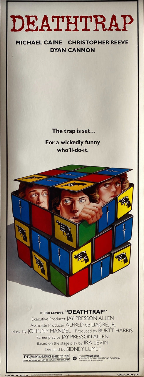 deathtrap 1982 insert card