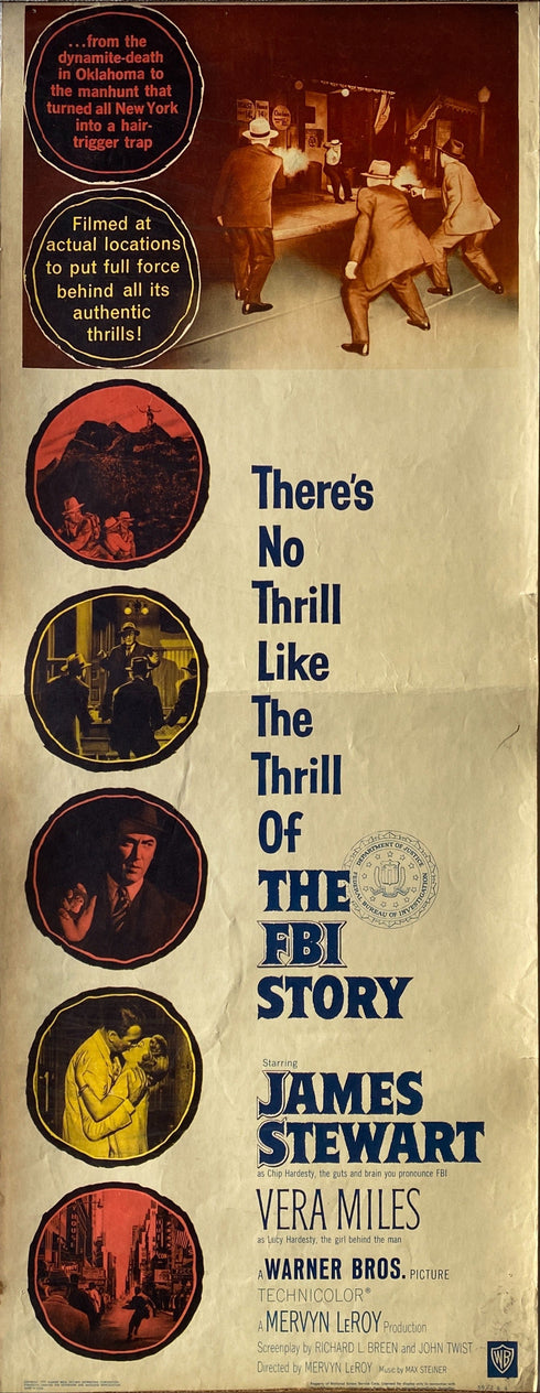 fbi story 1959 insert card