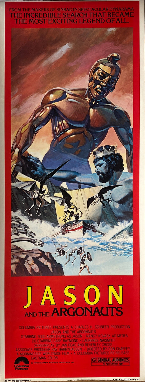 jason and the argonauts 1978R insert card