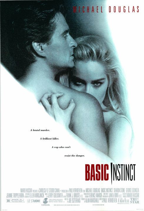 basic instinct 1992 one sheet poster