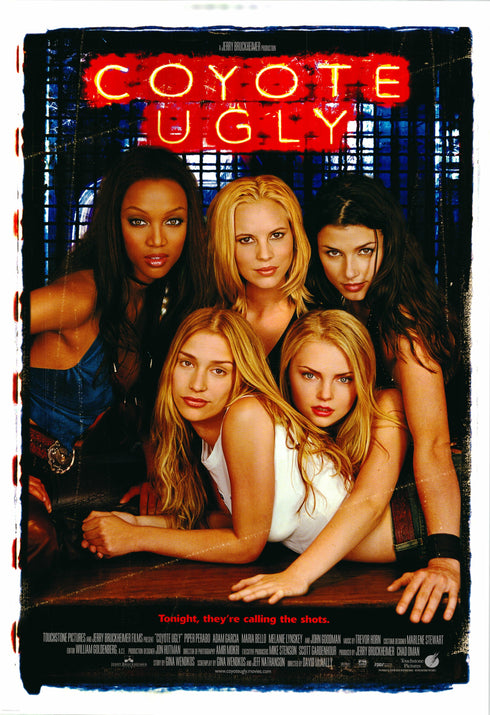 coyote ugly 2000 one sheet double sided poster