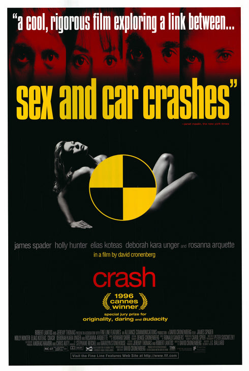 crash 1996 one sheet poster version b