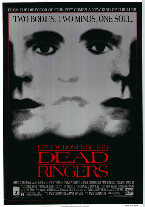dead ringers 1988 one sheet poster