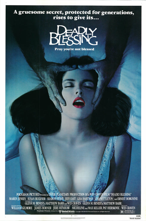 deadly blessing 1981 one sheet poster