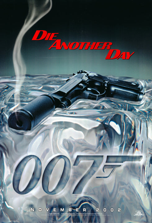 die another day 2002 one sheet poster