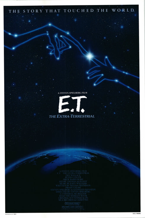 et 1982 one sheet poster