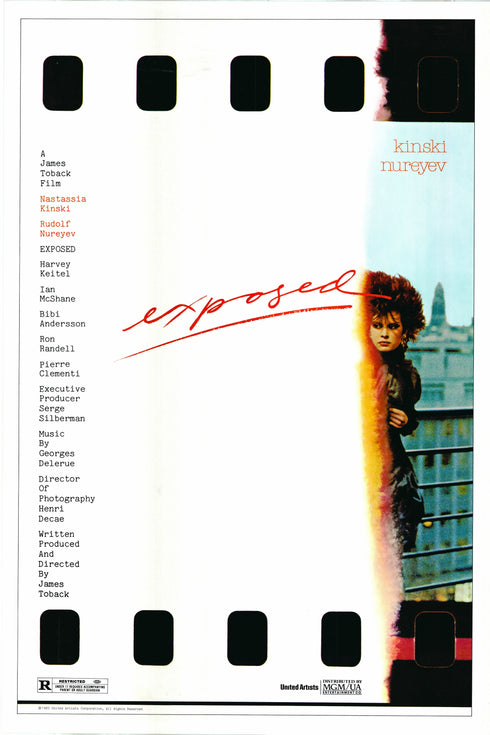 exposed 1983 one sheet poster