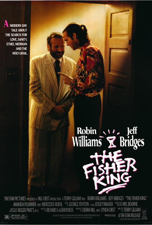 the fisher king 1991 one sheet double sided poster