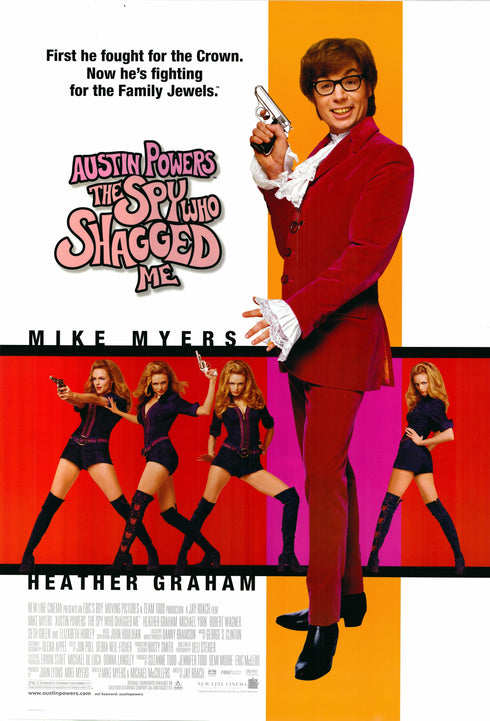 austin powers 2: the spy who shagged me 1999 one sheet poster