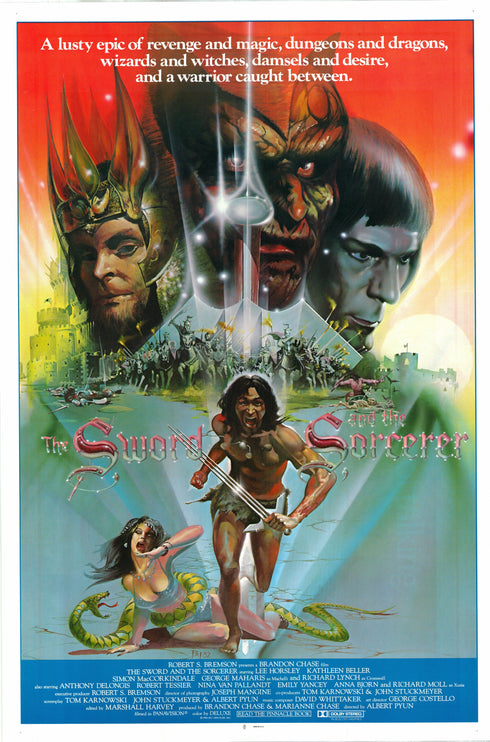 the sword and the sorcerer 1982 one sheet poster a