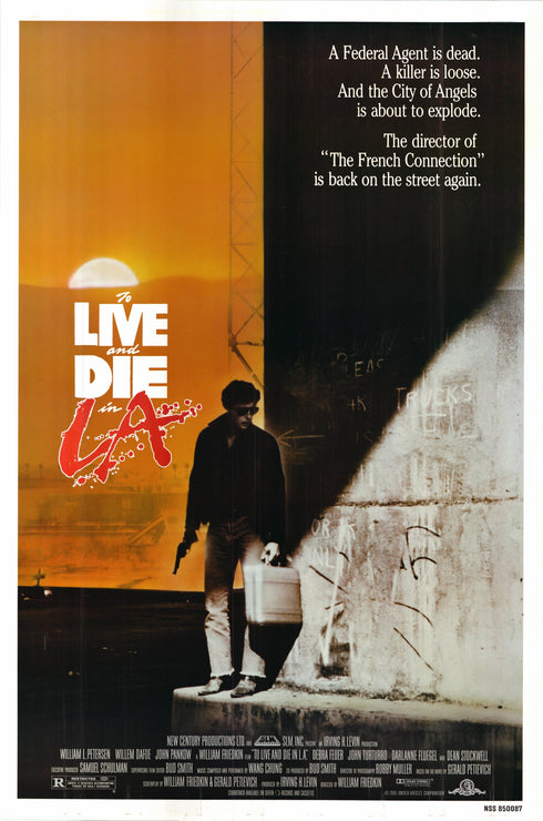 to live and die in la 1985 one sheet poster