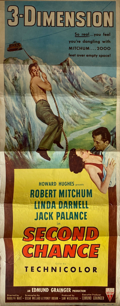 second chance 1953 insert card