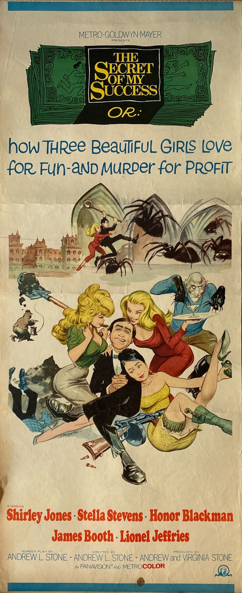 the secret of my success 1965 insert card, rolled