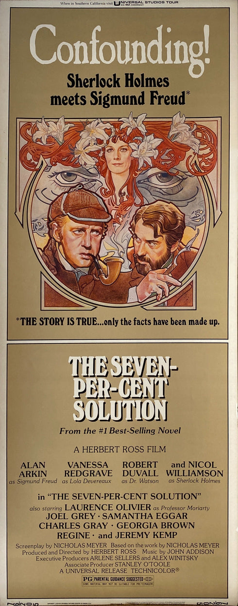 the seven-per-cent solution 1976 insert card