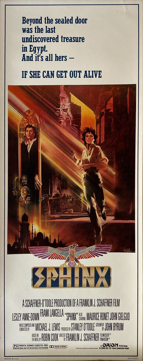 sphinx 1981 insert card