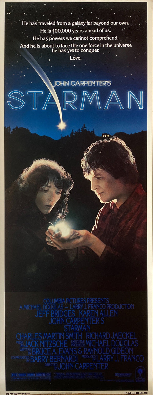 starman 1984 insert card