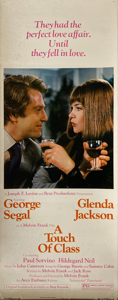 a touch of class 1973 insert card