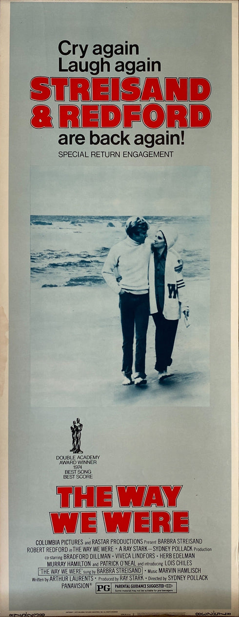 the way we were 1975R insert card