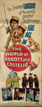 abbott & costello: the world of abbott & costello 1965 insert card, folded