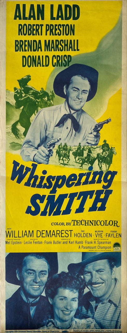 Whispering Smith 1956R insert card