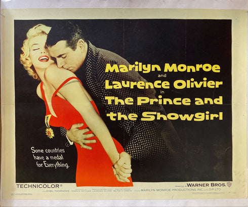 The Prince And The Showgirl<br>(linen-backed + framed)