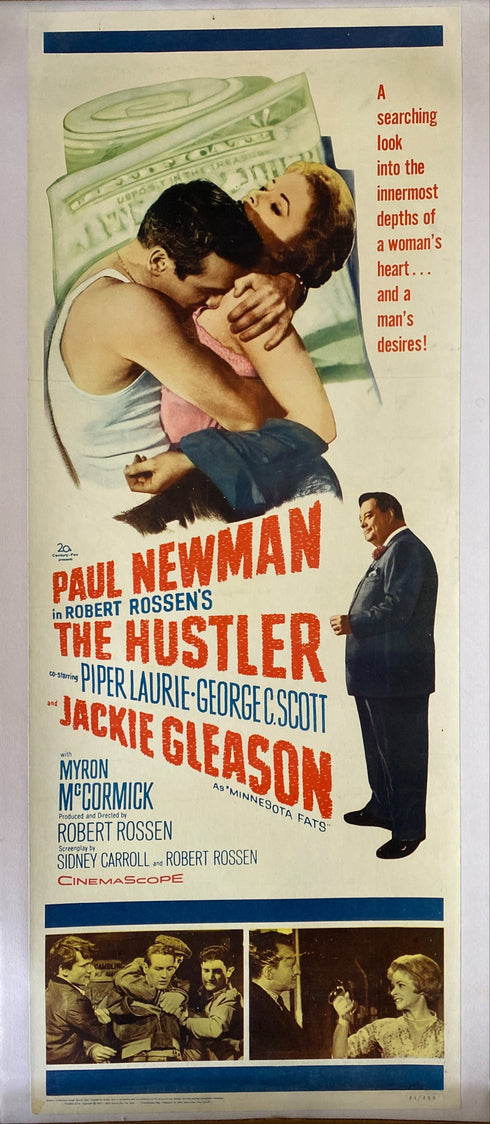 The Hustler, 1961<br>(linen-backed + framed)
