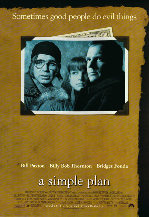 a simple plan 1998 one sheet poster rolled double sided