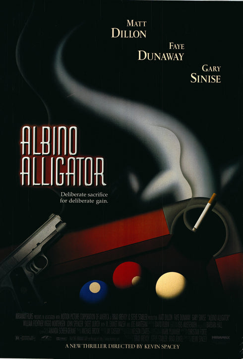 albino alligator 1996 one sheet poster rolled