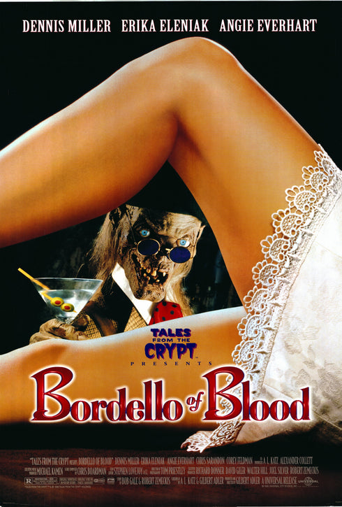 bordello of blood 1996 one sheet poster rolled