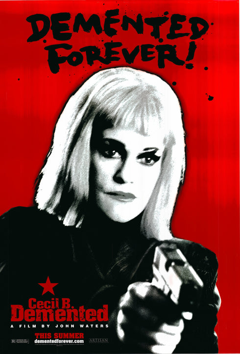 cecil b. demented 2000 advanced one sheet poster rolled b