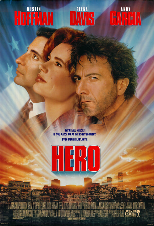 hero 1992 one sheet poster rolled