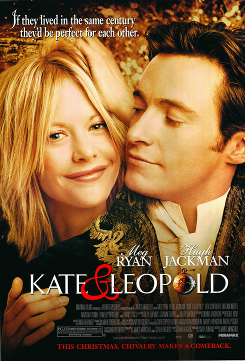 kate and leopold 2001 one sheet poster rolled