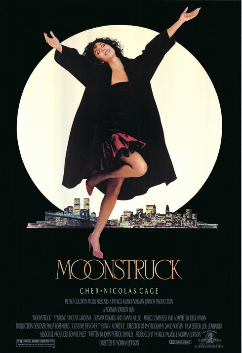 moonstruck 1987 one sheet poster a