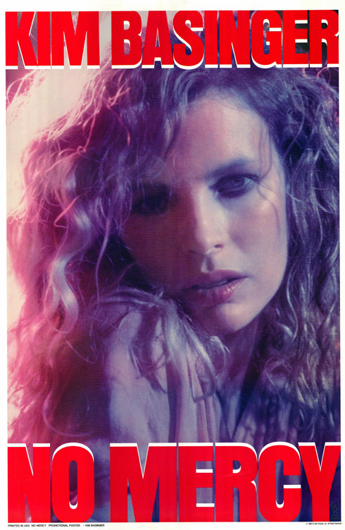 no mercy 1986 advanced one sheet poster rolled b