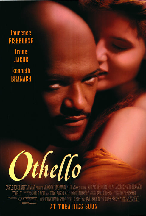 othello 1995 one sheet poster rolled double sided