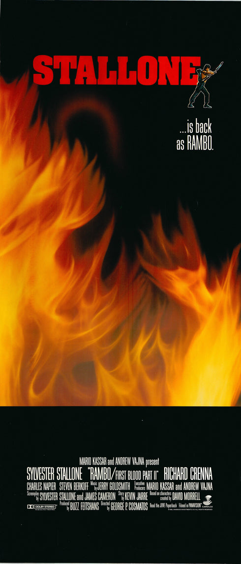 rambo: first blood part ii 1985 poster