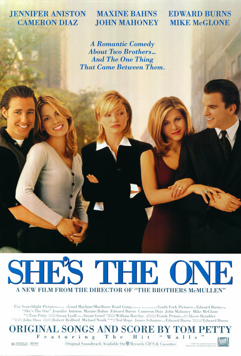 she's the one 1996 one sheet poster rolled