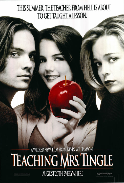 teaching mrs tingle 1999 advanced one sheet poster rolled