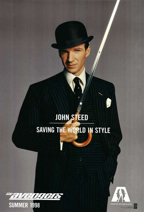 the avengers 1998 advanced one sheet poster rolled b (ralph fiennes ver)