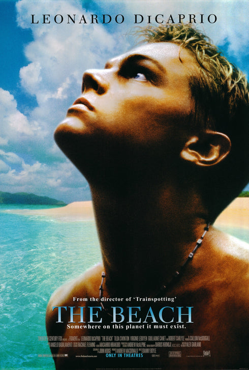 the beach 2000 advanced one sheet poster rolled b (blue) double sided