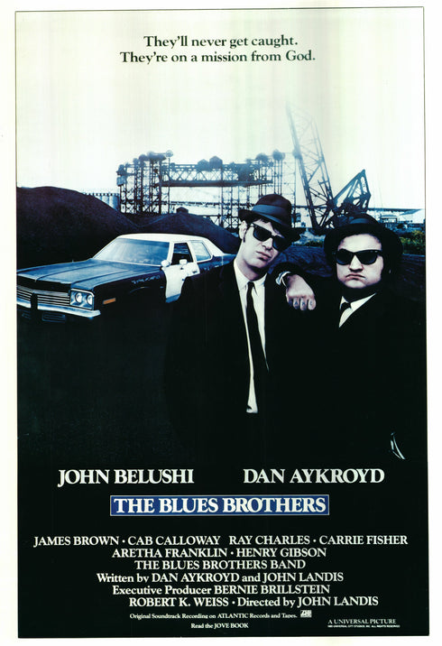 the blues brothers 1980 one sheet poster rolled
