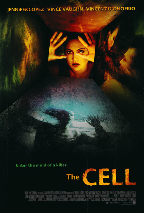 the cell 2000 one sheet poster rolled