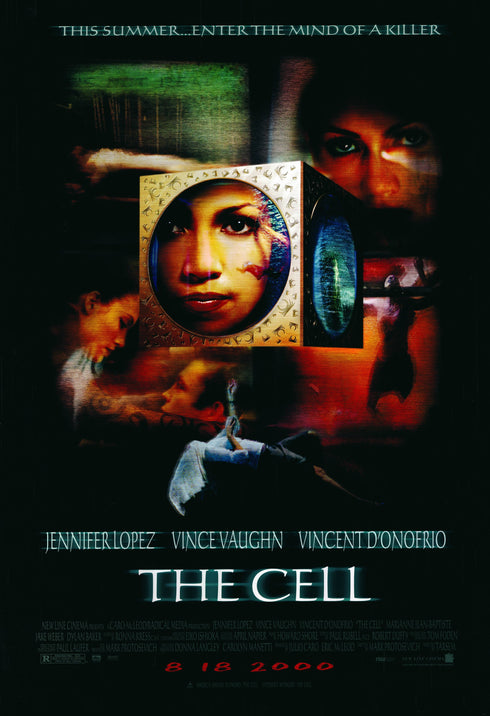 the cell 2000 one sheet poster rolled
