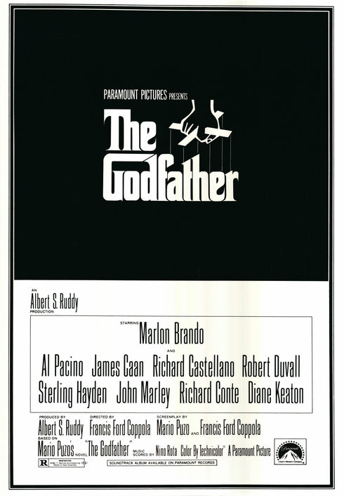 the godfather 1997 one sheet