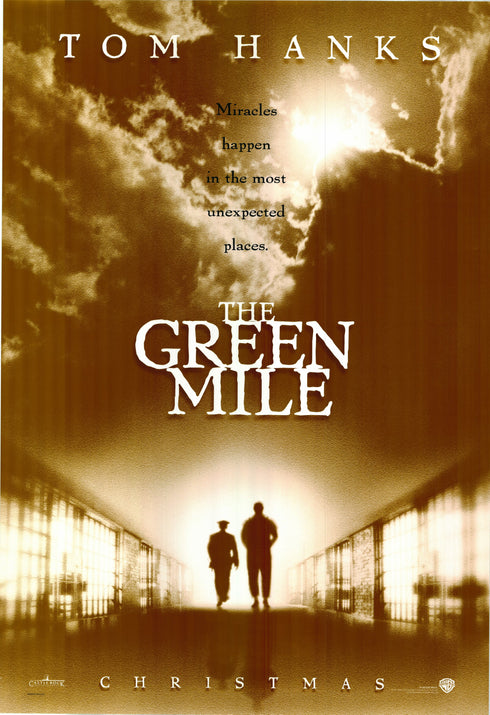 the green mile 1999 advanced one sheet poster rolled double sided