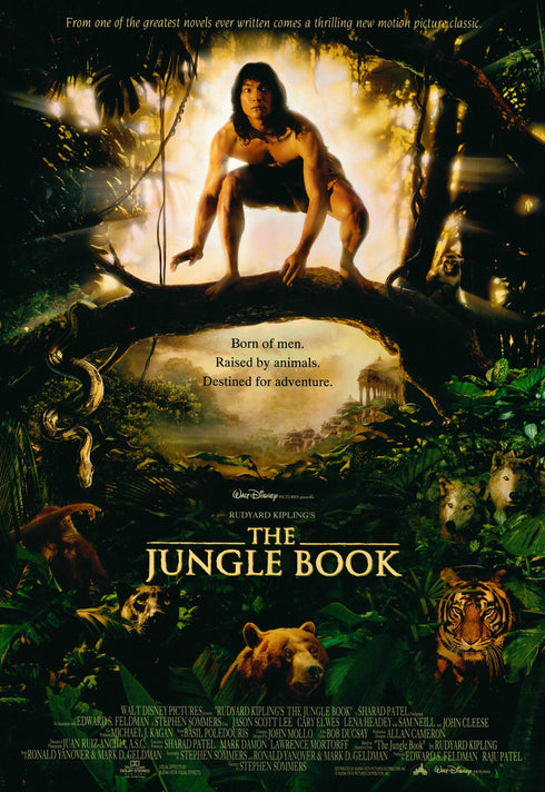 the jungle book 1994 one sheet poster rolled double sided